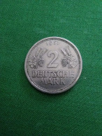 2 Mark 1951 J Hamburg Coin BRD - 2 Marcos