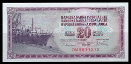 Yugoslavia 12.08.1978 Banknote 20 Dinara P-88a, Printed By Zavod Za Izradu Novčanica, Belgrade UNC - Joegoslavië