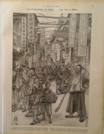 1900 CHINE - LES ÉVÉNEMENTS - UNE RUE DE PÉKIN - LA VIE ILLUSTRÉE - 1900 - 1949