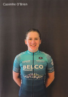 Cyclisme , Caoimhe O'Brien 2023 (extra Carte Serie Belco !!) - Ciclismo