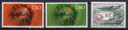 San Marino / Senegal 1974 UPU Centenary 3 Stamps MNH - U.P.U.