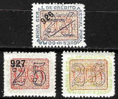 Vignettes/ Vinhetas, Portugal 1926/ 1927? - Companhia Geral De Crédito Predial Português -||- MNH - Avec Gomme - Lokale Uitgaven