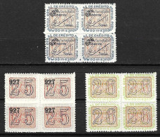 Vignettes/ Vinhetas, Portugal 1926/ 1927? - Companhia Geral De Crédito Predial Português -||- Bloc MNH - Avec Gomme - Emissions Locales