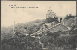 CPA CARTE POSTALE BELGIQUE NAMUR HÔTEL DE LA CITADELLE ET LE FUNICULAIRE - Autres & Non Classés