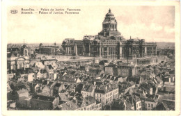 CPA Carte Postale Belgique Bruxelles Palais De Justice Et Panorama VM81340 - Mehransichten, Panoramakarten