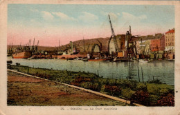 N°3874 W -cpa Rouen -le Port Maritime- - Rouen