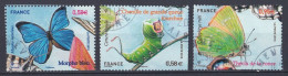 France  2010 - 2019  Y&T  N °  4498   4499  Et  4501  Oblitérés - Used Stamps