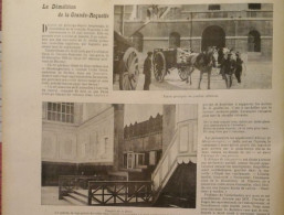 1900 LA PRISON DE LA GRANDE ROQUETTE - LA DÉMOLITION - ENTRÉE - CHAPELLE - COUR DES CONDAMNÉS À MORT - LA VIE ILLUSTRÉE - 1900 - 1949