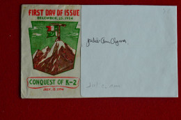 Signed Julie Ann Clyma K2 Himalaya Mountaineering Escalade Alpinisme - Deportivo