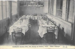 CPA Paris Institution Jeanne D'Arc, 94 Avenue De Villiers Salle à Manger - Paris (12)