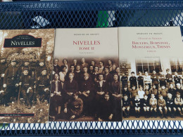 NIVELLES - Mémoire En Image, Tome I, II & III Baulers, Bornival, Monstreux Et Thines (frais De Port Compris) - Belgien