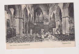 ENGLAND - Carlisle Cathedral The Choir Used Vintage Postcard - Carlisle