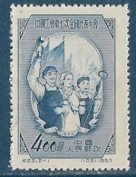 Chine  China** -1953 - Union Des Travailleurs Y&T N° 977 émis Neuf Sans Gomme Avec N° De Série Et Parution - Officiële Herdrukken