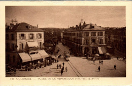 N°3878 W -cpa Mulhouse -place De La République- - Mulhouse