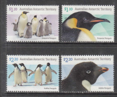 2022 Australian Antarctic Territory Penguins Complete Set Of 4 MNH @ BELOW FACE VALUE - Neufs