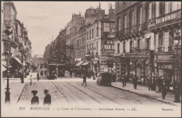 Le Cours De L'Intendance, Bordeaux, C.1910 - Lévy CPA LL223 - Bordeaux