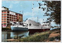 MARANS - 17 - Le Port Et Le Silo - Bateau Bateaux Cargo Hasewint - Silo Coopératif - Autres & Non Classés