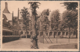 CPA CARTE POSTALE BELGIQUE BRUGES SPEELPLEIN RIJKSNORMAALSCHOOL VOOR MEISJES - Otros & Sin Clasificación