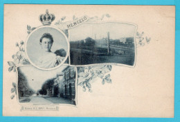 NEDERLAND Prentbriefkaart Gezicht Vanaf De Spoorbrug Hengelo Ca 1900 - Hengelo (Ov)