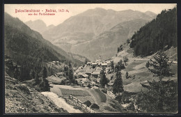 Cartolina Andraz /Dolomitenstrasse, Ortsansicht Von Der Pordoistrasse Aus  - Autres & Non Classés