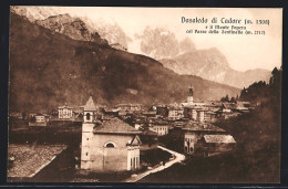 Cartolina Dosoledo Di Cadore, Il Monte Popera Col Passo Della Sentinella  - Sonstige & Ohne Zuordnung