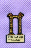 Rare Pins Isochanvre Chenevotte Habitat 72260 Rene P254 - Cities