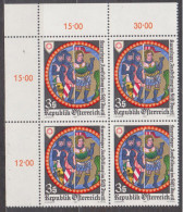 1981 , Mi 1670 ** (1) - 4er Block Postfrisch - Kuenringer-Ausstellung - Unused Stamps