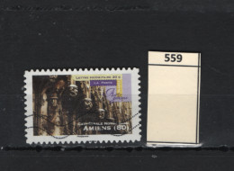 PRIX F. Obl 559 YT 5088 MIC Cathédrale D'Amiens   « Art Gothique » 59 - Used Stamps