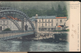 CHAUDFONTAINE        LE PONT ET L'HOTEL DES BAINS - Chaudfontaine