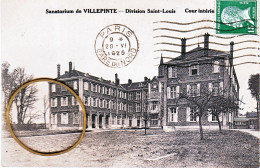 93 Seine St Denis Sanatorium VILLEPINTE Division St Louis Cour Intérieure - Villepinte