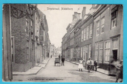 NEDERLAND Prentbriefkaart Singelstraat 1910 Middelburg Naar Groningen - Middelburg