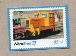 X04] BRD - Privatpost Nordbrief -  Eisenbahn Train - Rangierlok  V10B - Privé- & Lokale Post