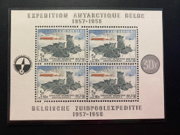 Belgique 1957 - Bloc 31 - Neuf ** - Expédition Antarctique Belge - Neufs