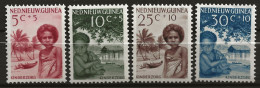 NOUVELLE GUINEE NEERLANDAISE: **, N° YT 43 à 46, Série, TB - Netherlands New Guinea