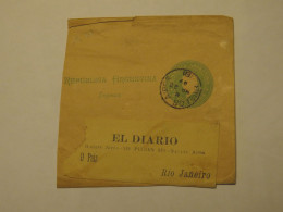 ARGENTINA USED NEWSPAPER WRAPPER - Other & Unclassified