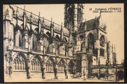 Evreux - La Cathédrale - Coté Méridional - 27 - Evreux