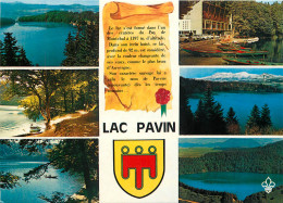 63 LAC PAVIN MULTIVUES BLASON - Autres & Non Classés