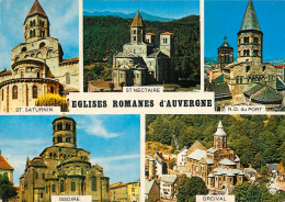 63 EGLISES ROMANES D'AUVERGNE - Sonstige & Ohne Zuordnung