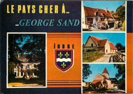 36 INDRE PAYS CHER A GEORGE SAND MULTIVUES BLASON - Other & Unclassified