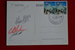 1990 1991 American Amadablam Winter Expedition Signed 4 Climbers Himalaya Mountaineering Escalade Alpinism - Sportspeople