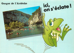 07 GORGES DE L'ARDECHE GRENOUILLE  - Autres & Non Classés