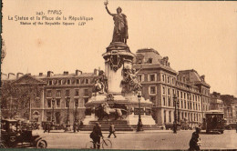 75 - PARIS - Place De La République - Plazas