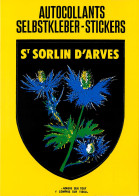 73 SAINT SORLIN D'ARVES BLASON ADHESIF - Autres & Non Classés