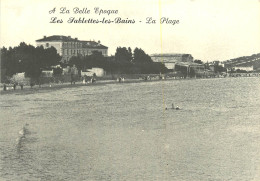 83 LES SABLETTES LES BAINS LA PLAGE REPRODUCTION  - Otros & Sin Clasificación