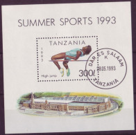 Afrique - Tanzanie - 1993 - BLF - High Jump Summer Sports 1993  - 7619 - Tanzania (1964-...)