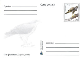 Moldova - Postal Stationery  2016 : Eurasian Goshawk (Accipiter Gentilis) - Águilas & Aves De Presa