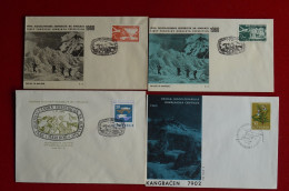 Lot 4 Yugoslav SP Covers 1960 1965 Expedition Himalaya Mountaineering Escalade Alpinisme - Bergsteigen