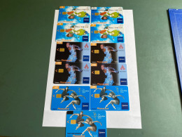 - 7 - Australia Chip 11 Different Phonecards With Variants - Australia