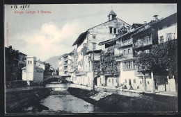 Cartolina Borgo, Lungo Il Brenta  - Sonstige & Ohne Zuordnung
