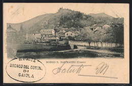 Cartolina Borgo S. Dalmazzo /Cuneo, Panorama  - Cuneo